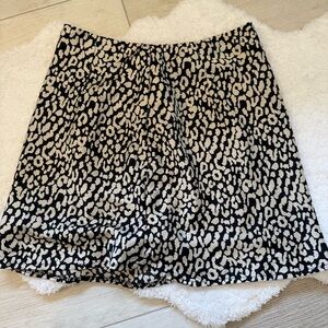 Leopard Print Women's Skirt